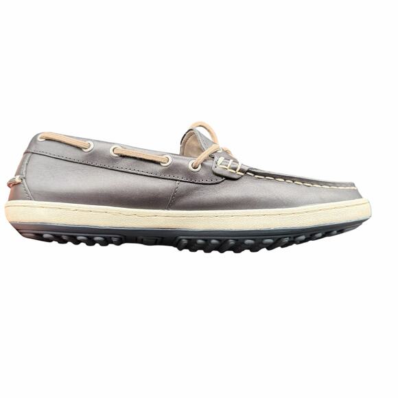 Cole Haan Men’s Black Leather Boat Shoes Size 8M Moc Toe Casual main image 6
